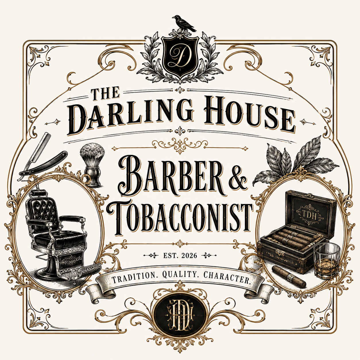 The Darling House Barber & Tobacconist